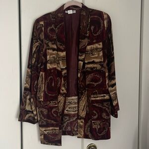 Multi Patterned Vintage Blazer